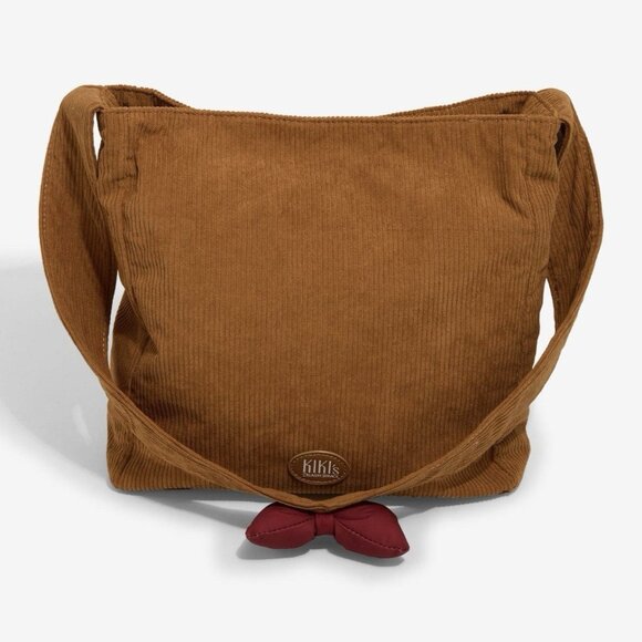 Her Universe Studio Ghibli Kiki's Delivery Service Jiji Corduroy Shoulder Bag - Picture 3 of 8